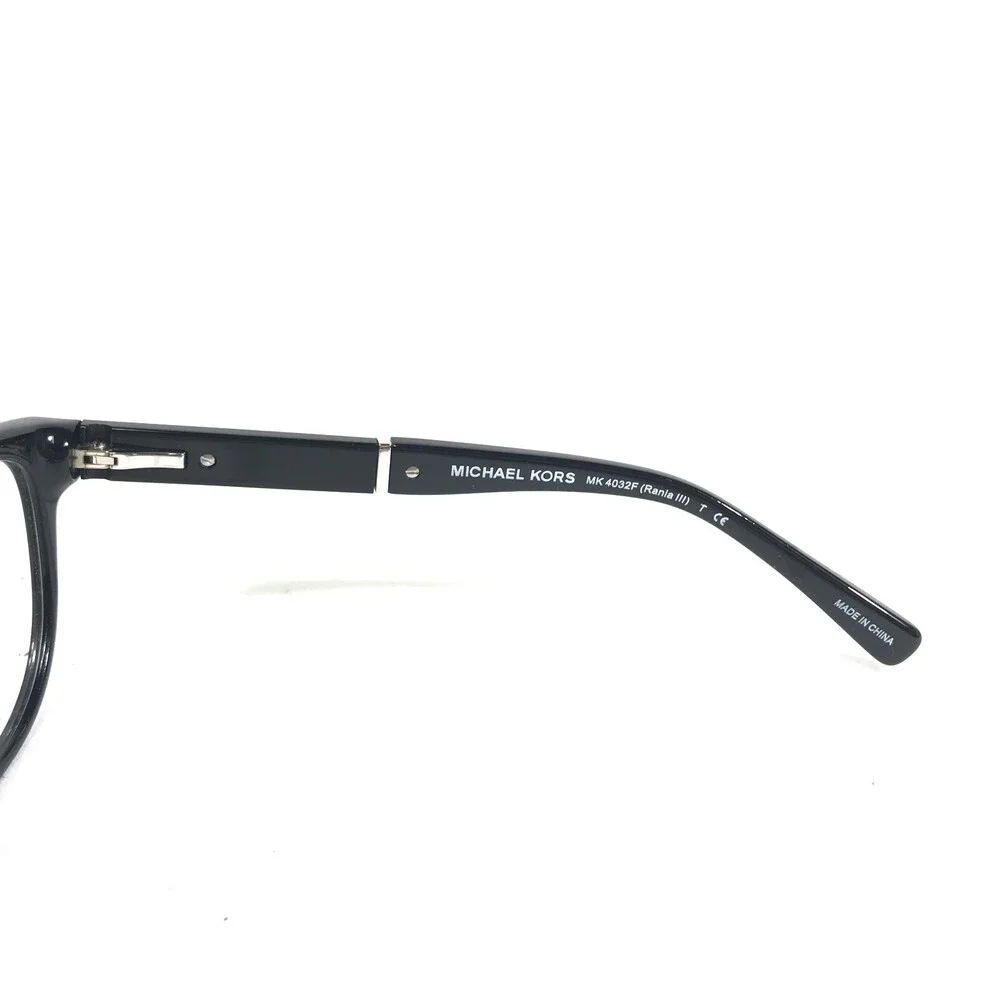 Michael Kors Eyeglasses Frames MK 4032F Rania III 3168 Black Round 51-17-135